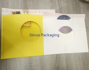 Yellow No Plastic Surface Paper Cushion Padded Envelope