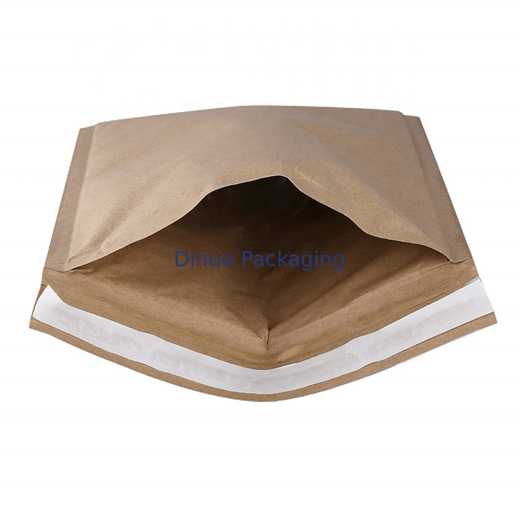 100% kraft Paper courier delivery bag honeycomb paper cushion mailer