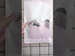 Amplop Kertas Kaca Dengan Genggam Untuk Kemasan Dan Belanja