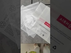 Dengan sisi gusset atau tanpa sisi gusset tas kertas kaca khusus untuk kemasan