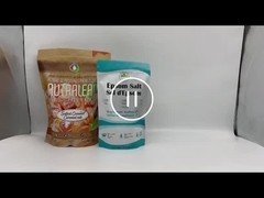 Kantong kemasan cetak khusus ramah lingkungan, kantong plastik kelas makanan berwarna