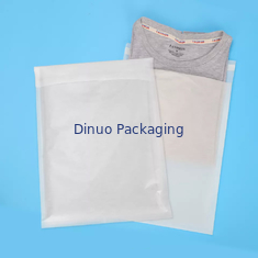Garment Clear Glassine Paper Bag Non Plastic Gusset Untuk T-Shirt