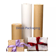 Woodpulp Biodegradable Honeycomb Kraft Paper Cushioning Pelindung Honeycomb Ball