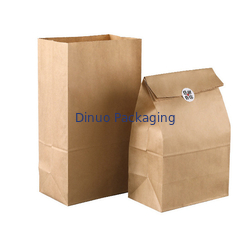 Tas Mailer Kertas Murni 100% Dapat Didaur Ulang Dengan Gusset Di Sisi Dan Bawah
