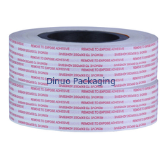 Anti Stick Printing Rilis Liner Paper 60g Express Bubble Bag Sealing Paper