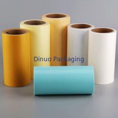Kertas Liner Rilis Warna Disesuaikan Dengan Lapisan Silikon 20mm X 3000m
