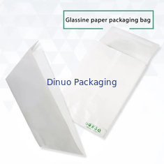 Custom Logo Glassine Paper Pouch Biodegradable Gravure Printing Kantong Kertas Tembus
