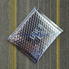 Poly Air Zip Lock Plastik Custom Bubble Mailing Bag Warna Jelas Inflatable Dengan Logo