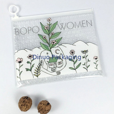 0.05 - 0.2mm Ketebalan Zipper Bubble Bags Dengan Gravure Printing
