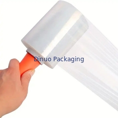 Blue Stretch And Shrink Film Lebar 20cm / 50cm / 100cm Dirancang Dengan Handle Plastik