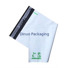 Self Sealing Adhesive Strip Co Extruded Film 100% Poly Mailer yang dapat dikompos untuk kemasan ramah lingkungan