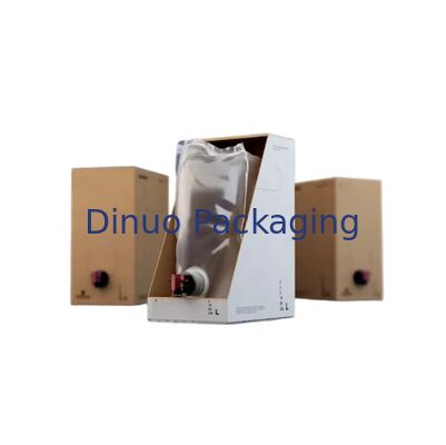 Tas Transparan Aluminized Food Grade Anti Bocor Dalam Kotak Untuk Kemasan Cairan