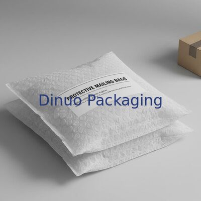 10MM Diameter Gelembung Kantong Surat Perlindungan Bulu Cocok untuk Paket Produk Memastikan Pengiriman dan Perlindungan yang Aman