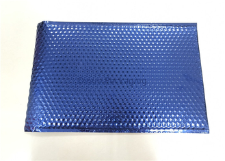 Navy Blue Metallic Bubble Mailer Ongkos Kirim Padded Amplop Untuk Kemasan Kurir