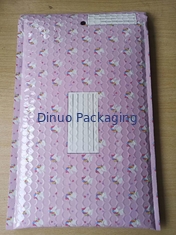 200x260mm # D1 Metallic Bubble Mailing Amplop, Pencetakan Warna Penuh Bubble Wrap Envelopes