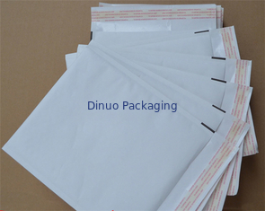 Gelembung Bungkus Putih Sekali Pakai Amplop Berjajar, 10.5 "X 16 Ukuran 5 Bubble Mailer