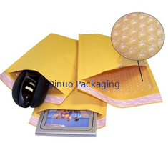 Kraft Kuning Bubble Wrap Envelope / Kertas Kraft Mailer Bukti UV 175x260mm # D