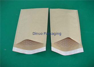 Khaki / Brown Kraft Bubble Mailer Padded Amplop Ukuran 7 14,25 "X 20" Shockproof