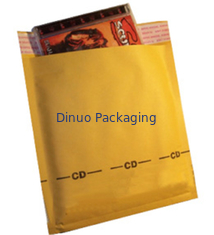Paket Pengiriman Kraft Amplop Dengan Bubble Wrap Di Dalam Shock Shock