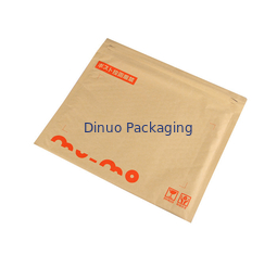 Kustom Dicetak 4 "x 8" Kraft Bubble Mailer Courier Ukuran 000 Amplop Empuk