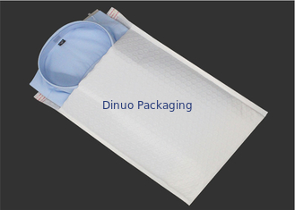 White Bubble Envelopes Poly Bubble Mailer Sealing Untuk Buku / DVD / Hadiah