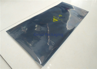 Logo Disesuaikan Ziplock ESD Shielding Bags Bukti Statis Untuk Kemasan PCB / IC