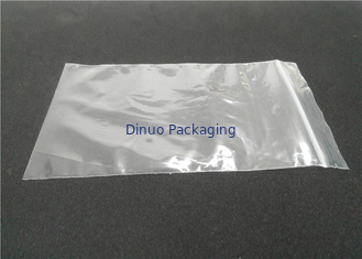 Kantong plastik PE yang dapat ditutup kembali Dengan Penutupan Ziplock, Kantong Plastik Paket Tahan Air