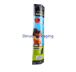 Ukuran Disesuaikan Aluminium Foil Stand Up Pouch Packaging Bags Dengan Handle Hole