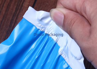 Blue Co-Extruded Film Mailer Bags Amplop Plastik Untuk Memposting Bukti Kelembaban