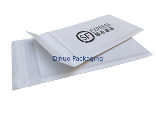 Disesuaikan Logo Kraft Amplop Bergelombang 150 * 220mm Untuk Hadiah