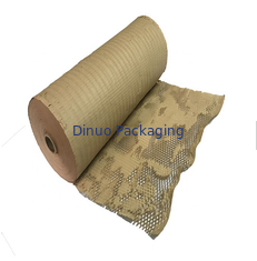 50cm * 120m Brown Honeycomb Packing Paper Didaur Ulang