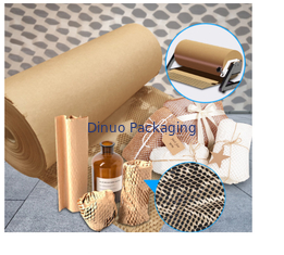 Eco Honeycomb Cushion Paper Padded Mailer Untuk Kemasan Bungkus Barang