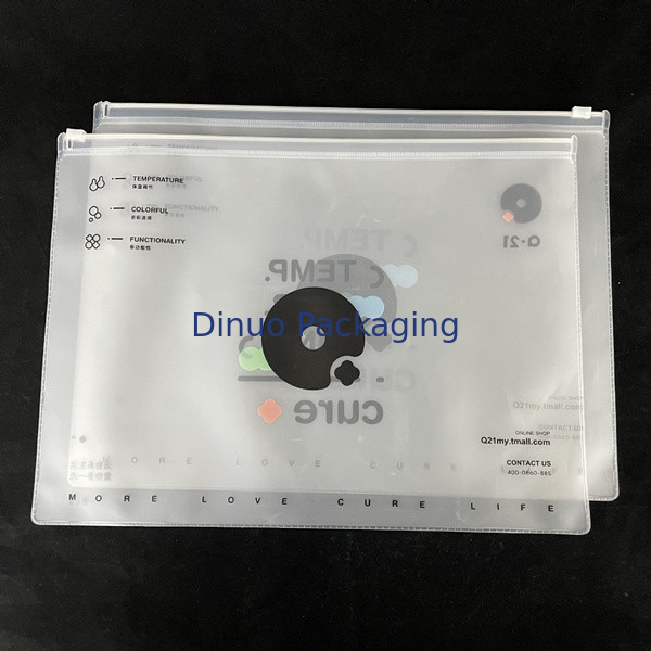 Tas Ziplock CPE Ukuran Disesuaikan Dengan 1 - 12 Warna Diterbitkan Untuk Pemesanan