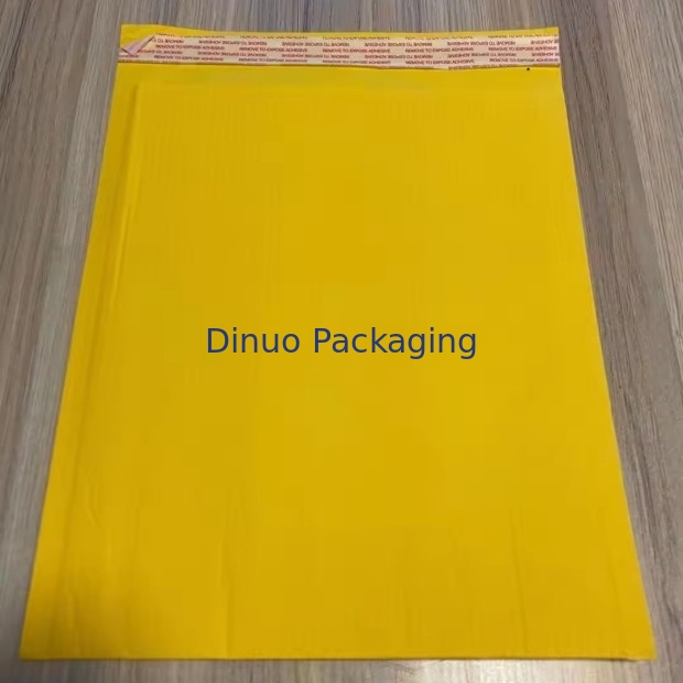 Customized Honeycomb Cushion bergelombang Poly Mailer Padded Shipping Envelope Kraft Paper Bubble Mailing Bag