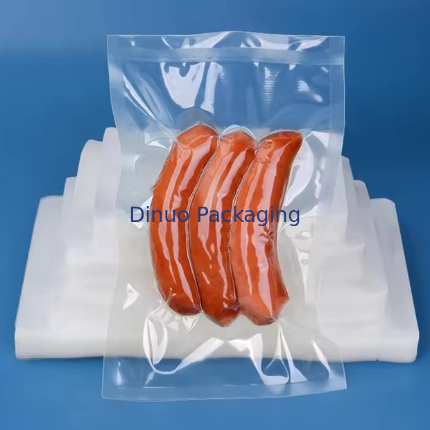 0.06-0.12mm Ketebalan kantong vakum nilon untuk makanan Item anti bau