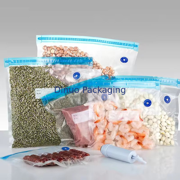 Katakan Selamat Tinggal Ke Makanan Limbah Dengan Makanan Vacuum Zipper Bag Item yang Dapat Digunakan Kembali