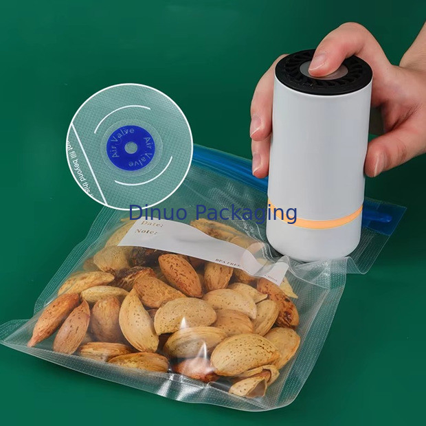 Katakan Selamat Tinggal Ke Makanan Limbah Dengan Makanan Vacuum Zipper Bag Item yang Dapat Digunakan Kembali