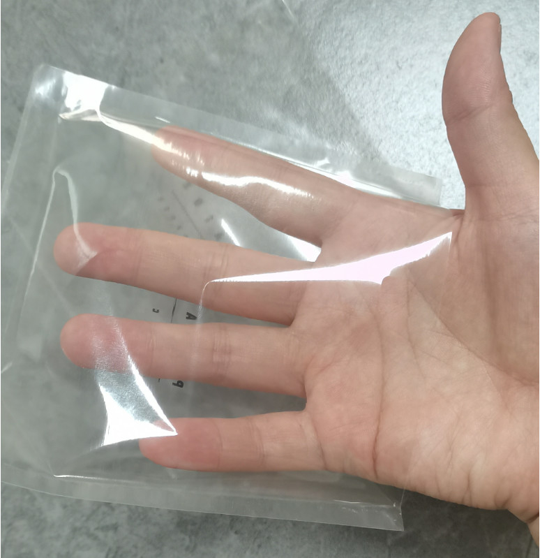 High Texture 100% transparent Glassine Paper Bags With Die-cut Handle FSC Certified for Sustainable Packaging