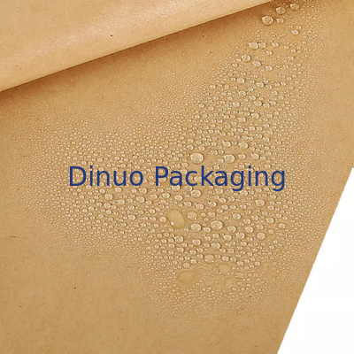 100 Paket Kantong Kertas Kraft Datar Biodegradable Untuk Kue Popcorn Sandwichs