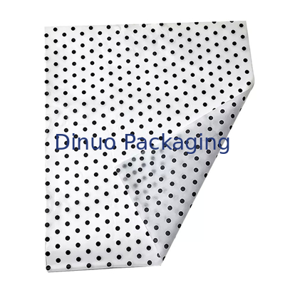 Polka Dot Gingham Kertas Tisu Latar Belakang Warna Ganda Bungkus Untuk Kotak Sepatu Cat Kuku