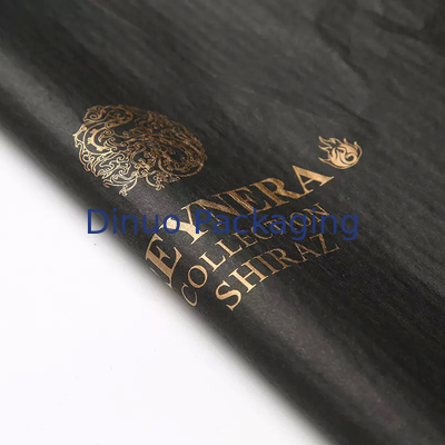 Luxury Gold Stamping Decorative Gift Packaging Kertas Tisu Warna Untuk Pakaian Sepatu