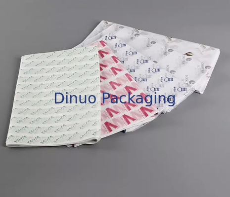 Pencetakan Logo Bungkus Kertas Tisu Berwarna-warni Untuk Pakaian Hadiah Pernikahan Liburan Ulang Tahun