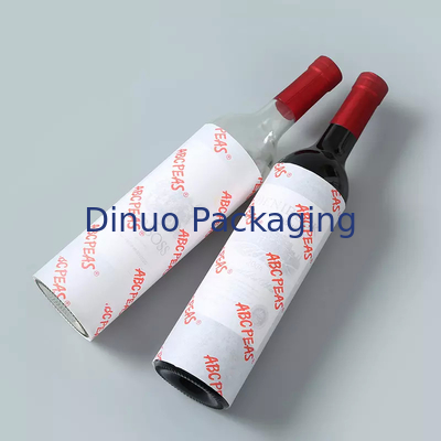 Orange Logo Personalized Printed Tissue Paper Wrap For Flower Wedding Garland Facial Gift