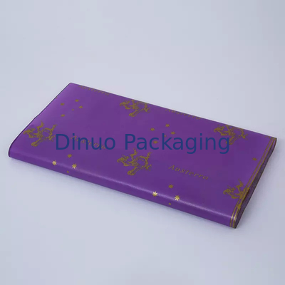 50 X 70cm Gold Stamping Kertas Pembungkus Mewah Ramah Lingkungan Logo Disesuaikan