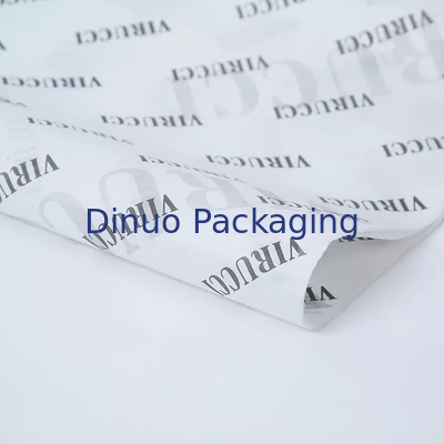 Kertas Tisu Putih Ramah Lingkungan Bungkus Kemasan Hadiah Kompos Untuk Pakaian Sepatu