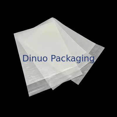 Sertifikat FSC Bahan Daur Ulang Peel Seal Glassine Paper Wrapping Bag Custom Jenis tas amplop bisnis