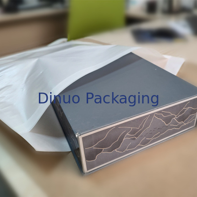 Tas Kertas Glassine Cetak Kustom yang Dapat Didaur Ulang untuk kotak Hadiah Dengan Flap