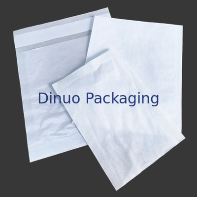 Sertifikat FSC Bahan Daur Ulang Peel Seal Glassine Paper Wrapping Bag Custom Jenis tas amplop bisnis