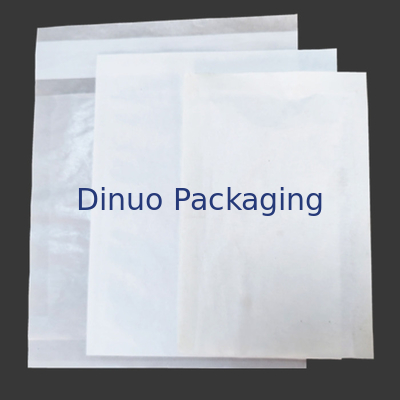 Sertifikat FSC Bahan Daur Ulang Peel Seal Glassine Paper Wrapping Bag Custom Jenis tas amplop bisnis