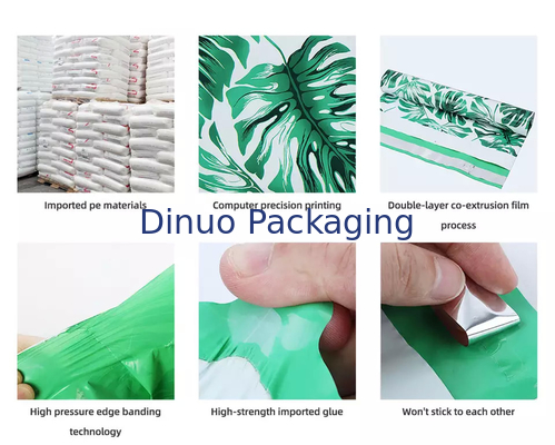 Pakaian Ramah Lingkungan Poly Mailer Bags Kemasan Pengiriman Personalized